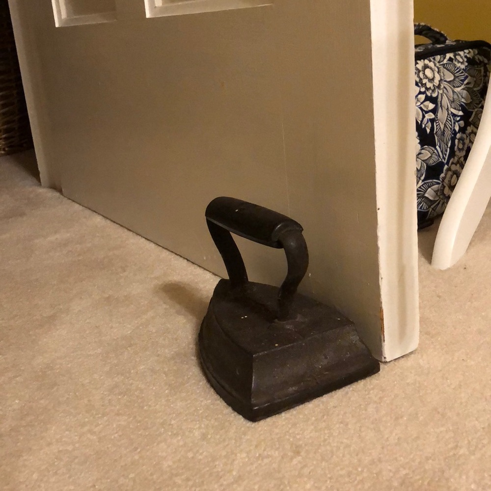 Antique Iron Weight